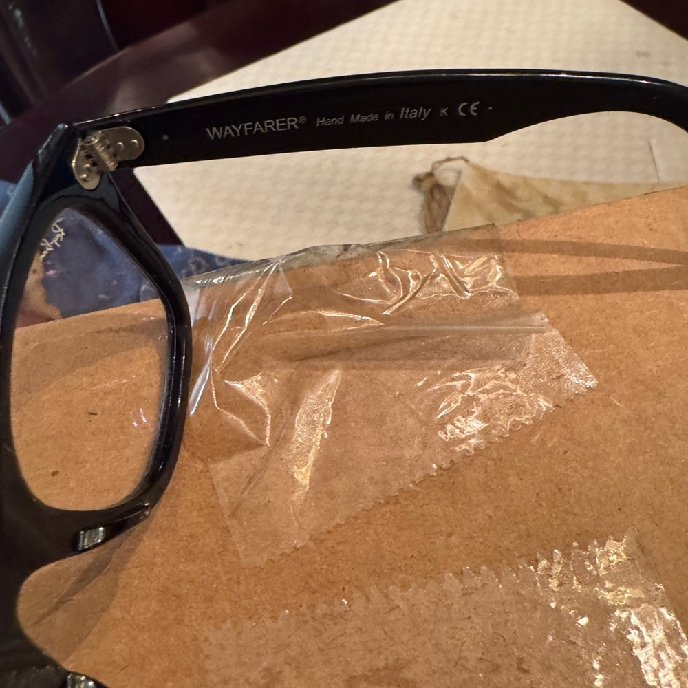 Ray-Ban Wayfarer Black Eyeglasses - Picture 3 of 5